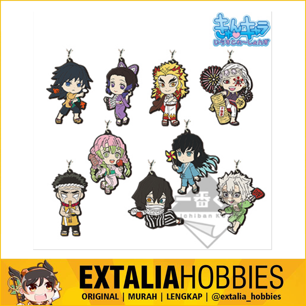 Ichiban KUJI Demon Slayer: Kimetsu no Yaiba~THE THIRD~ F Prize - Rubber Charm HASHIRA Ichiban KUJI Demon Slayer: Kimetsu no Yaiba~THE THIRD~ F Prize - Rubber Charm HASHIRA